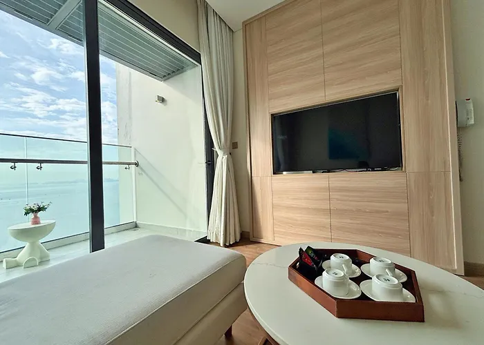 A La Carte Oceanview Panoramic 2br2wc 75m2 With Balcony Căn hộ